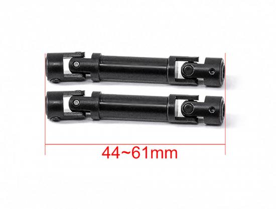 Fastrax FCX24 Steel Centre Sliding Driveshafts (2Pc)