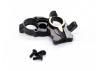 Fastrax FCX24 Black Brass Steering Arm Housing (2Pc)