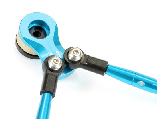Fastrax Tamiya CW-01 Aluminium Steering Servo Saver Asseembly