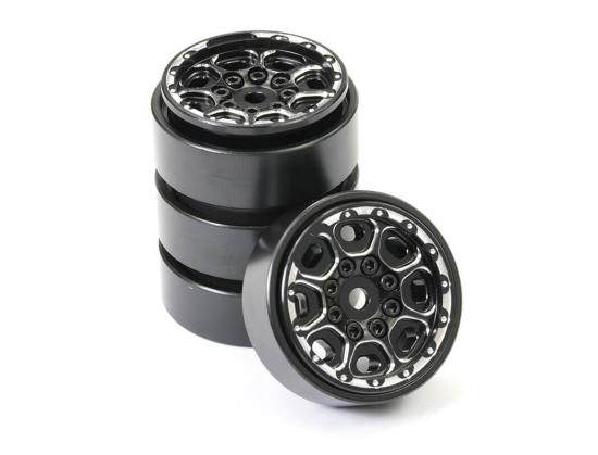 Fastrax TRX-4M CNC Beadlock Wheels (4) - Black