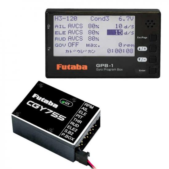 Futaba CGY755 3-Axis 3D/F3C Helicopter Gyro and Governor