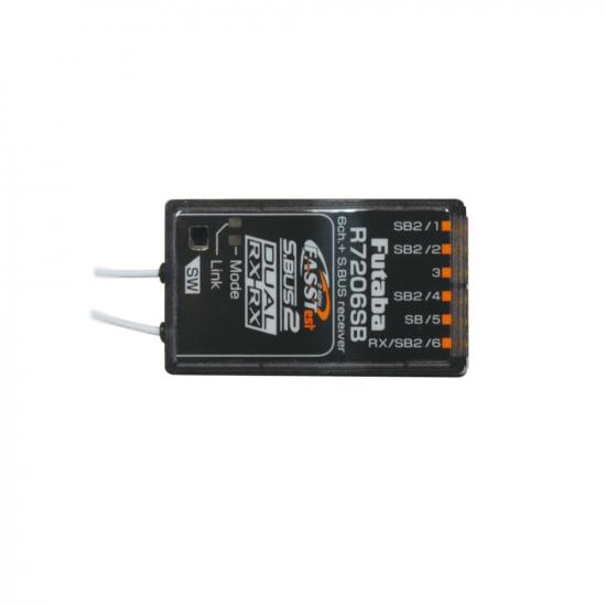Futaba R7206SB 6-channel Air Receiver (18-channel S.Bus) FASSTest