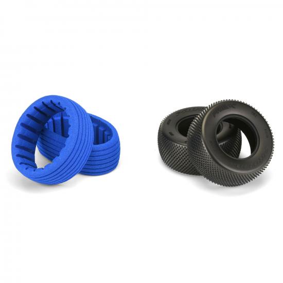 1:10 Prism CR3 Rear 2.2 /3.0 Carpet Short Course Tires (2)