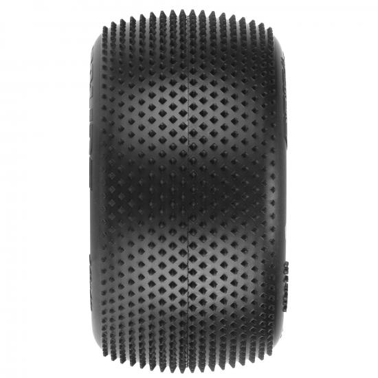 1:10 Prism T CR3 Rear 2.2 Carpet Stadium Truck Tires (2)