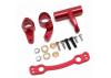 Steering Crank Set Red Aluminium 6S