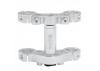 Aluminium Triple Clamp Set - Promoto - Silver
