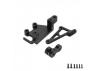 Aluminium Servo Mount Set - Promoto - Black