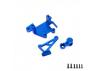 Aluminium Servo Mount Set - Promoto - Blue ** CLEARANCE **