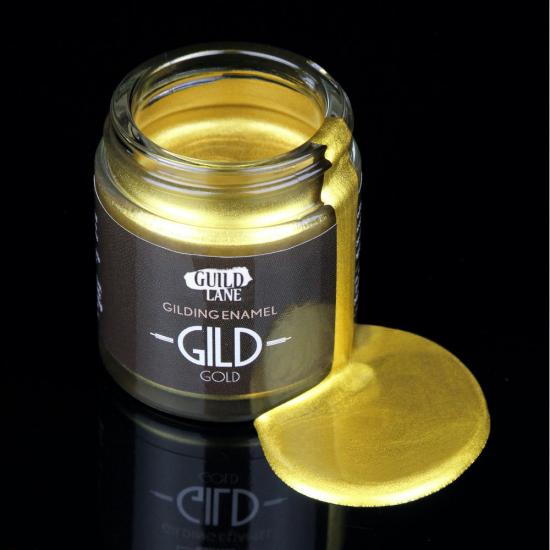 Guild Lane GILD Acrylic Gilding Enamel Paint, Gold (250ml Tin)