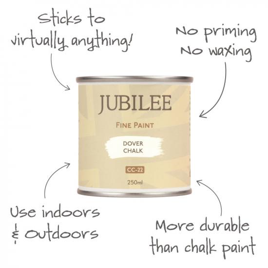 Guild Lane Jubilee Maker Paint (CC-22), Dover Chalk (250ml)