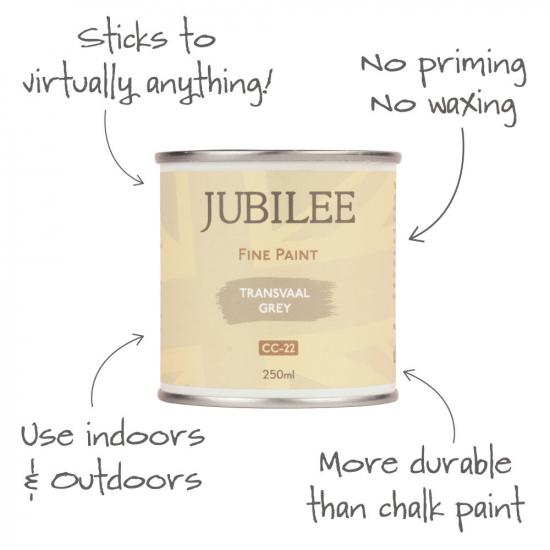 Guild Lane Jubilee Maker Paint (CC-22), Transvaal Grey (250ml)