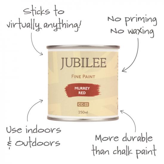 Guild Lane Jubilee Maker Paint (CC-22), Murrey Red (250ml)