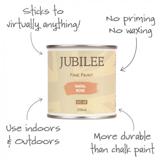 Guild Lane Jubilee Maker Paint (CC-22), Natal Rose (250ml)