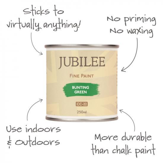 Guild Lane Jubilee Maker Paint (CC-22), Bunting Green (250ml)