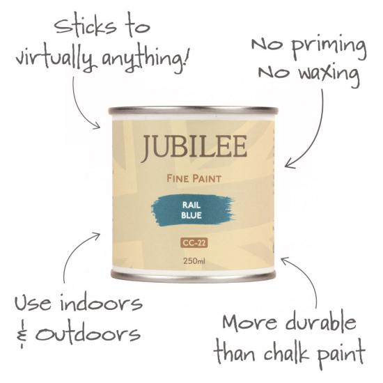 Guild Lane Jubilee Maker Paint (CC-22), Rail Blue (250ml)