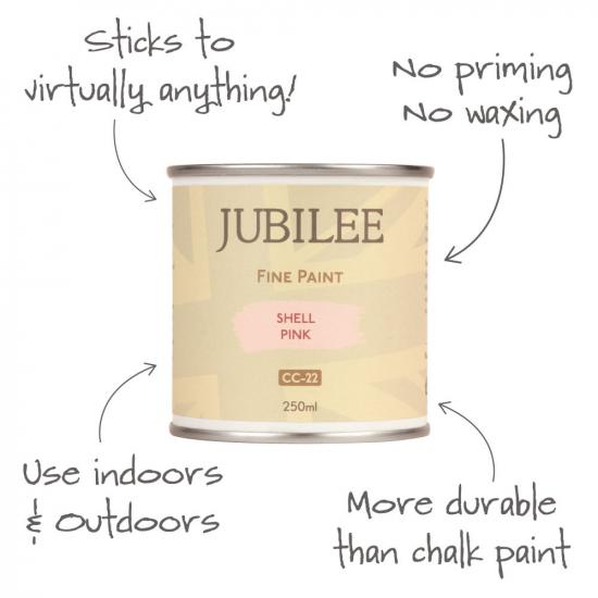 Guild Lane Jubilee Maker Paint (CC-22), Shell Pink (250ml)