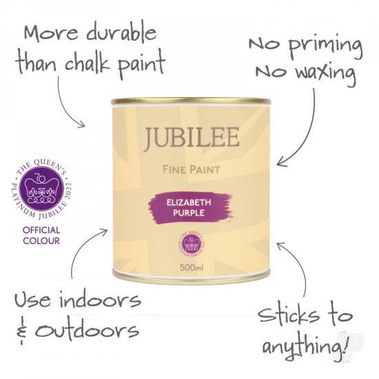 Guild Lane Jubilee Maker Paint (CC-22), Elizabeth Purple (500ml)