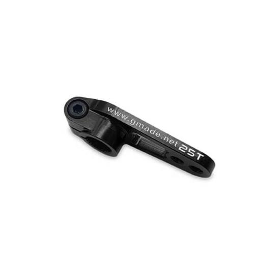 GMade Aluminium Clamping Servo Arm (Black) (25T)