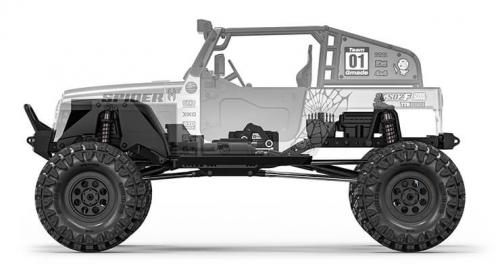 GMade GS02F Spider Portal TS Assembly Kit