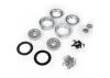 GMade 1.9 Ar04 5-Lug Aluminium Beadlock Wheels (Silver) (2)