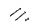 Hobao Hyper Ex10 New Rear Hub Hinge Pins M2.6X36.4 W/Nut (2)