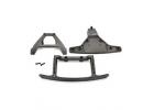 Hobao Hyper Ex10 CNC Front Bumper Set W/Adj Body Support