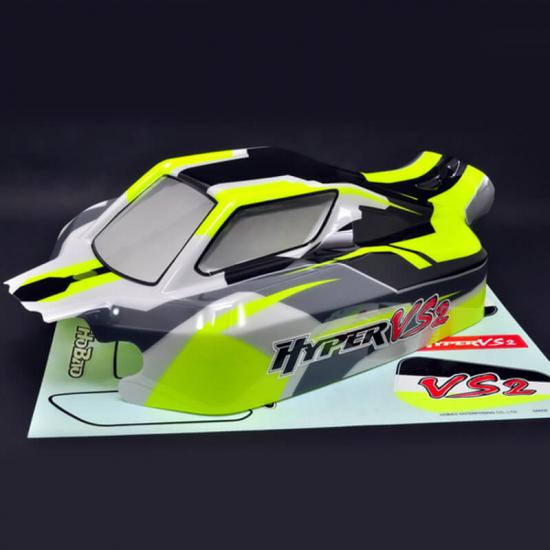 Hobao Hyper VS2 Printed Body - Yellow