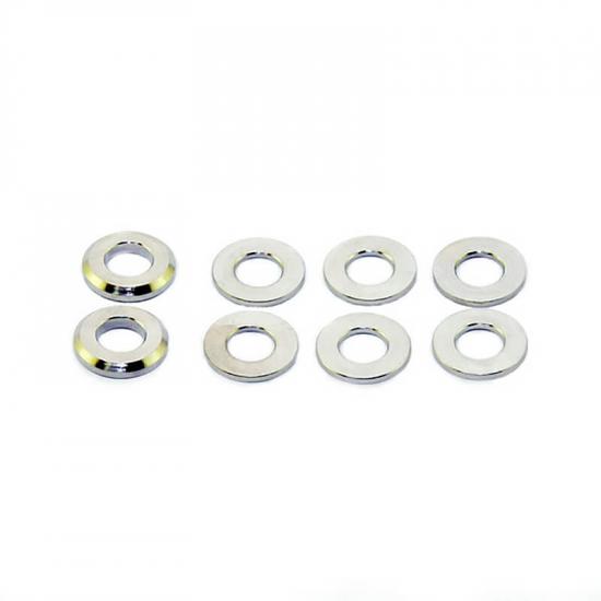 Hobao Hyper Front Track Width Adjustable Spacers 6X1mm 2X2mm
