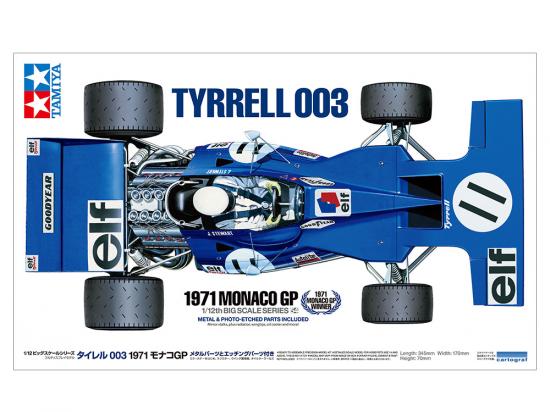 Tamiya Tyrrell 003 1971 Monaco