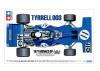 Tamiya Tyrrell 003 1971 Monaco