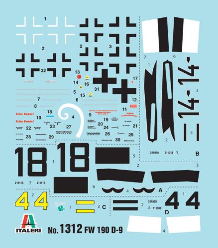 Italeri Fw 190 D-9