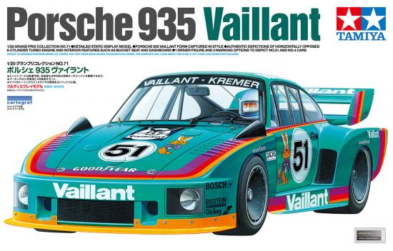 Tamiya 1:20 Porsche 935 Vaillant