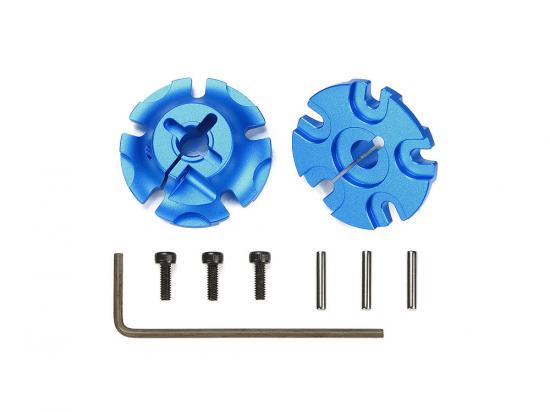 Tamiya Hornet Clamp Aluminium Wheel Hub X 2
