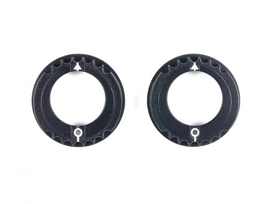 Tamiya Aluminium Diff Holders 0.8 offset *2