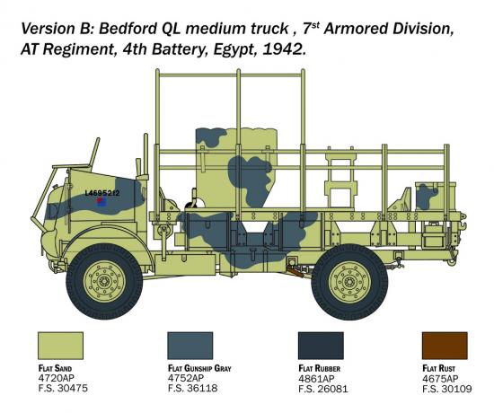 Italeri Bedford QL Truck