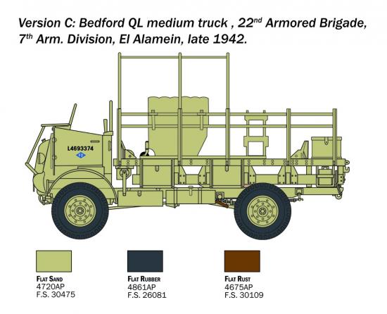 Italeri Bedford QL Truck