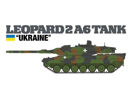 Tamiya 1:35 Leopard 2 A6 Tank - Ukraine