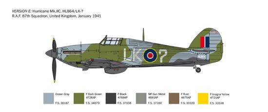 Italeri Hurricane Mk.Iic