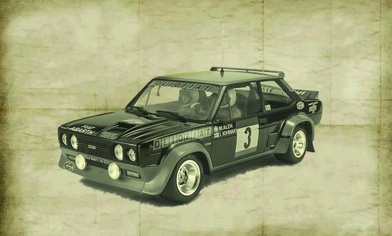 Italeri Fiat 131 Abarth Rally Ol10 Fiat