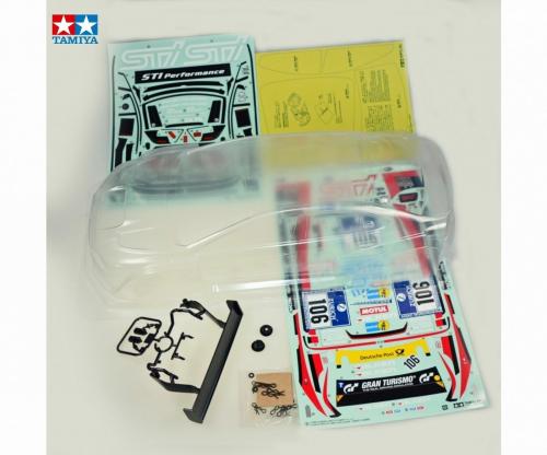 Tamiya Subaru WRX STI NBR Clear Bodyshell 190mm - HC-51593