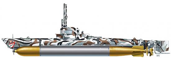 Italeri Biber Midget Submarine