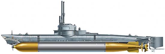 Italeri Biber Midget Submarine