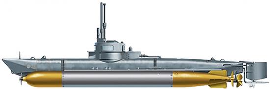 Italeri Biber Midget Submarine