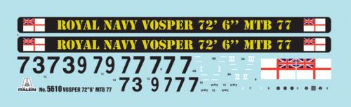 Italeri Vosper 72 6 MTB 77
