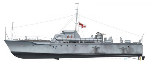 Italeri Vosper 72 6 MTB 77
