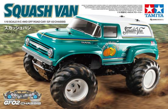 Tamiya RC Squash Van (GF-02)