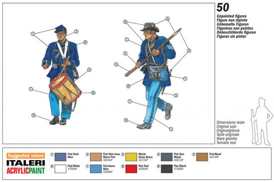Italeri Union Infantry(Amer Civil War)