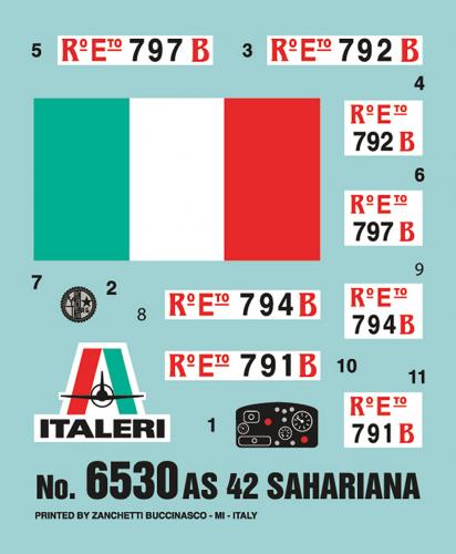 Italeri As 42 Sahariana