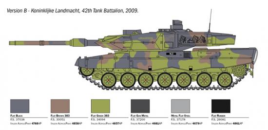 Italeri 1/35 Leopard 2A6