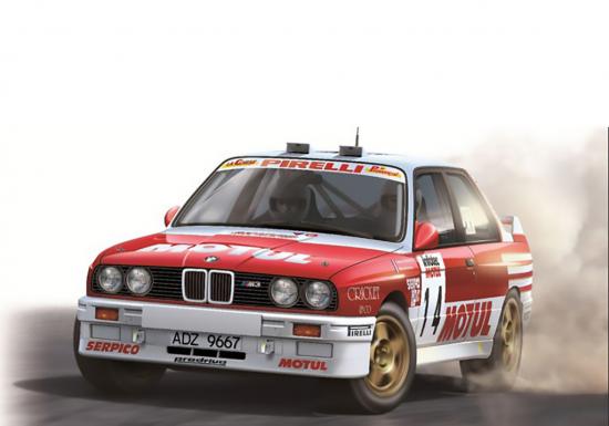 BMW M3-E30 tour de corse 1989 motul #9